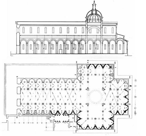 S. Spirito a Firenze, BRUNELLESCHI