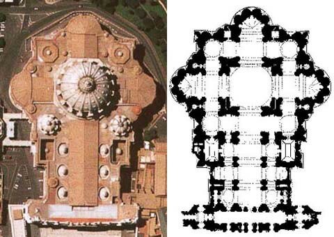 Basilica si S. Pietro, Roma, CARLO MADERNO