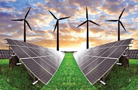 Expansión de la capacidad solar y eólica