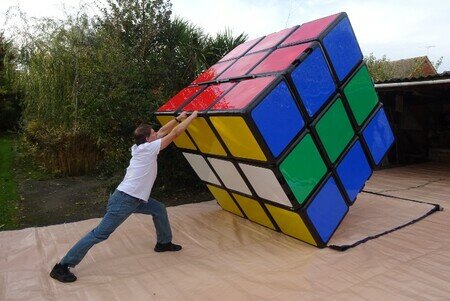 Cubo de Rubik más grande