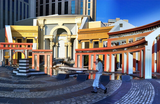 La piazza d'Italia-MOORE