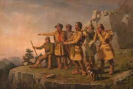 boones first view of Kentucky