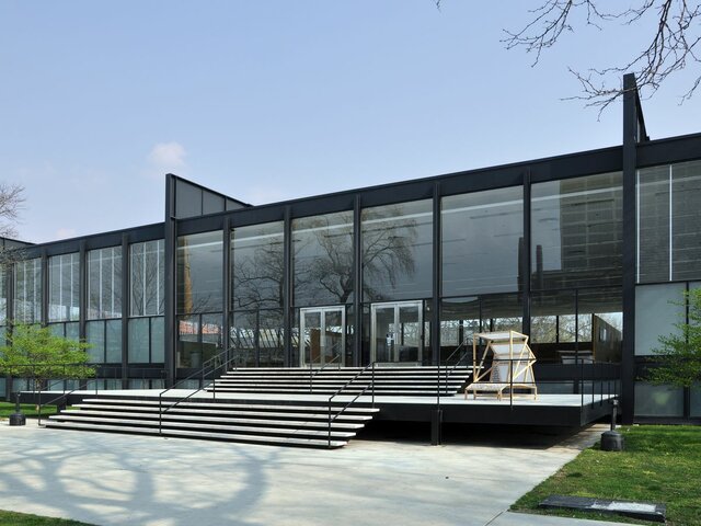 Institute of Technology a Chicago, MIES VAN DER ROHE