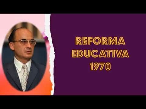 Reforma Educativa de 1970