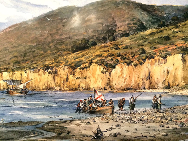 Discovered San Diego Bay