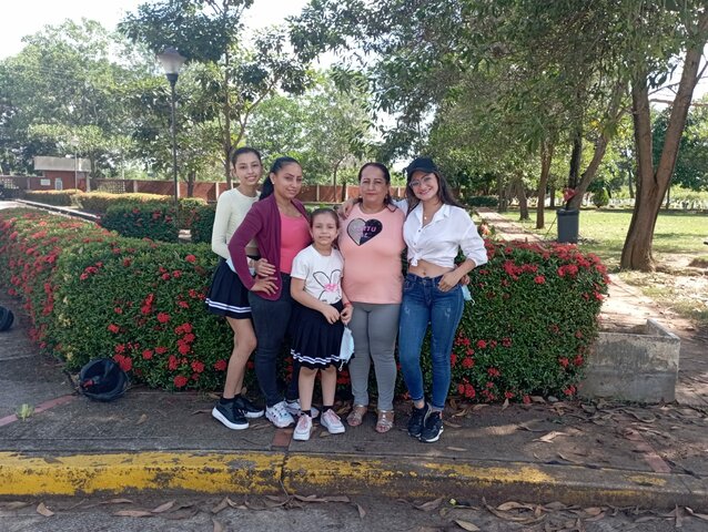 Visiting the cemetery