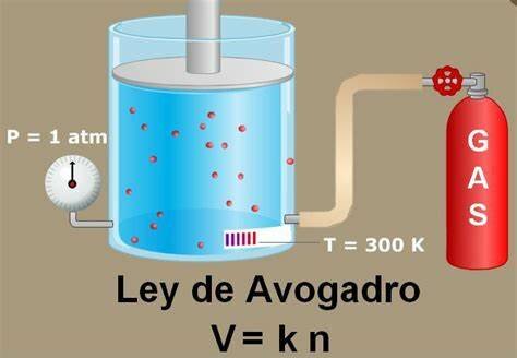 Ley de Avogadro Avogadro