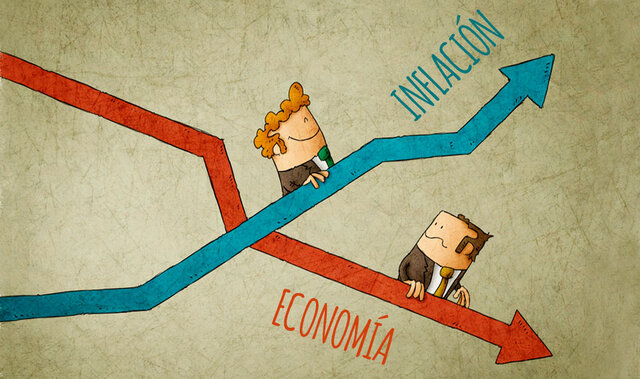 Aparece el fenómeno de la estanflación, inflación con recesión