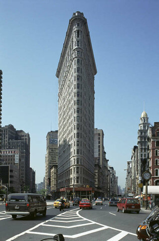 Flatiron Builduing, New York, DANIEL HUDSON BURNHAM