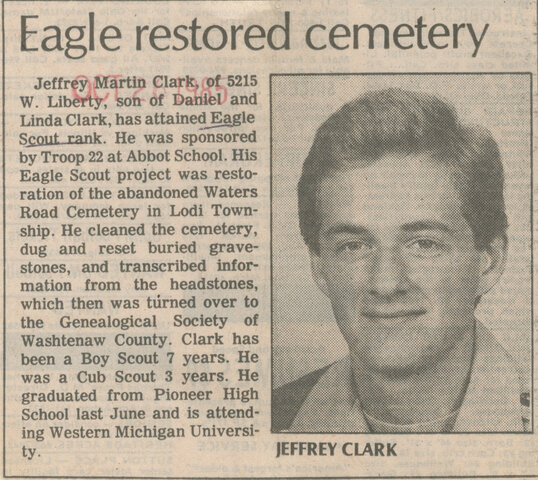 Eagle Scout cemetery project