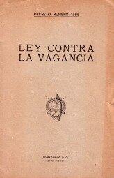 Ley contra la vagancia