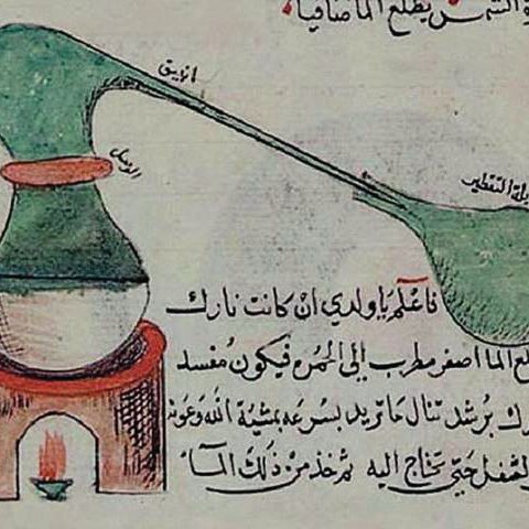 Destilación Jabir Ibn-Hayyan