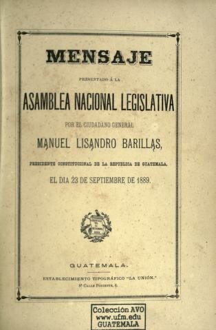 Manuel Lisandro Barillas modifica la constitución de 1879