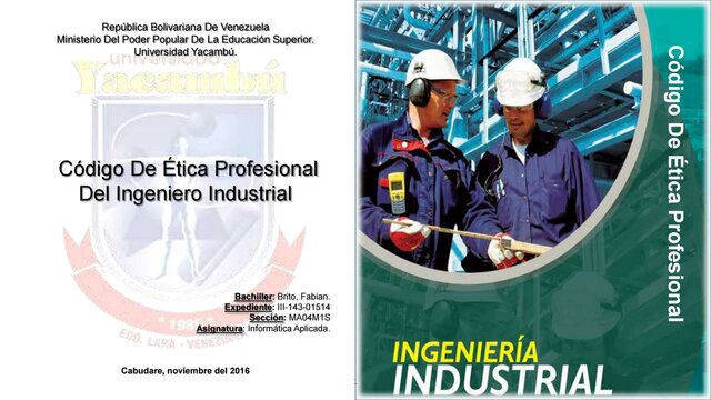 Código Internacional de Ética para Ingenieros