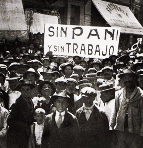 Estalla la primera huelga de trabajadores de Guatemala