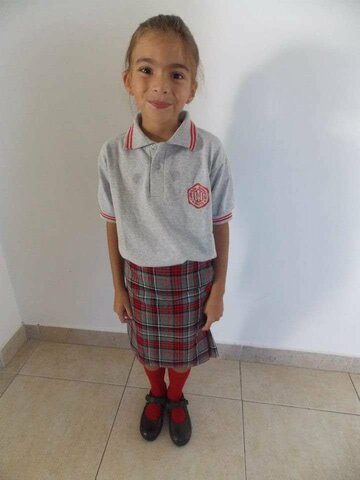 my first day of elementary school