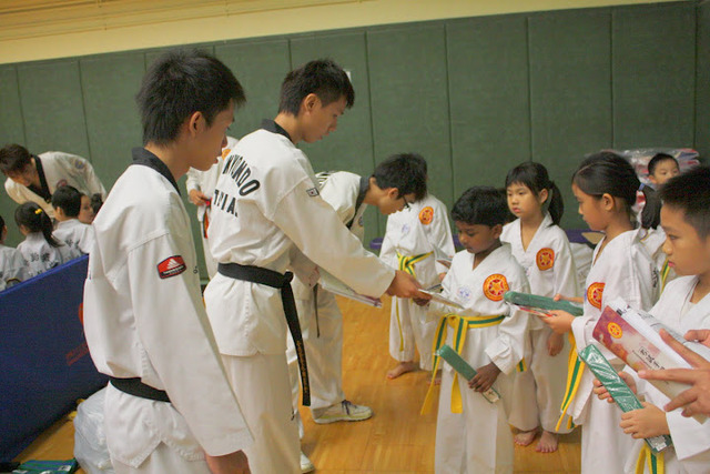 GOT GREEN BELT IN TAEKWONDO