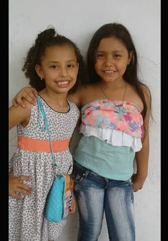 in elementary school with my best friend