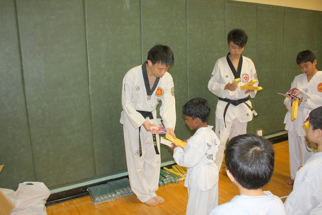 GOT YELLOW BELT IN TAEKWONDO