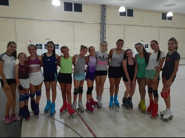 I went to rollerskating