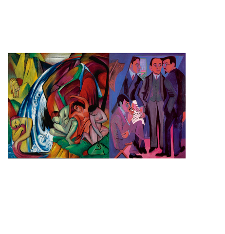 EXPRESIONISMO VANGUARDIA FIGURATIVA DOS GRUPOS