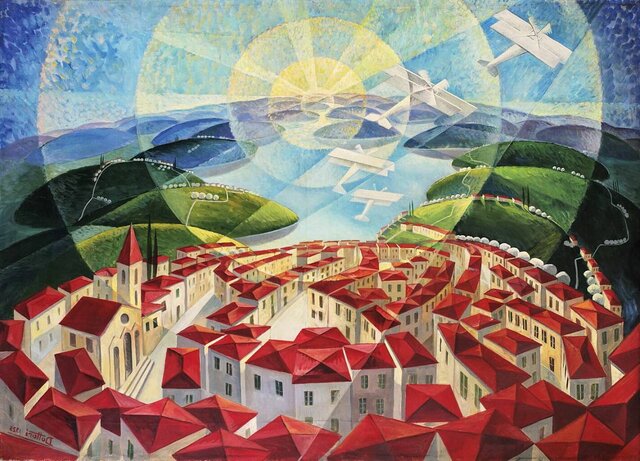 FUTURISMO VANGUARDIA FIGURATIVA. ITALIA 1910