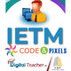 Code and pixels ietm logo