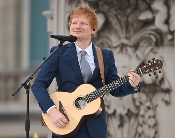 Sheeran Returns To Serenade The Queen.