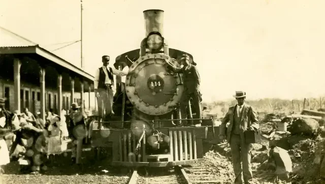 Inauguración del ferrocarril Guatemala- Ciudad de México