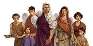 Familia en la Antigua Roma
