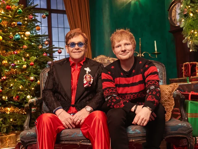 Ed & Elton Do A Duet.