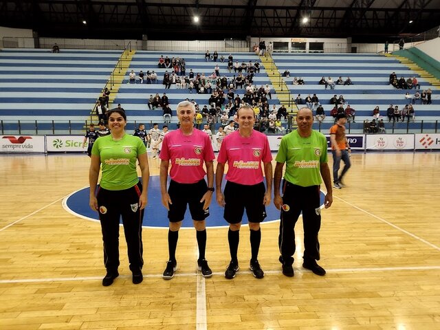 Arbitragem de Futsal.