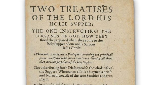 The Cambridge folio edition of the King James Bible is printed by Thomas and John Buck.