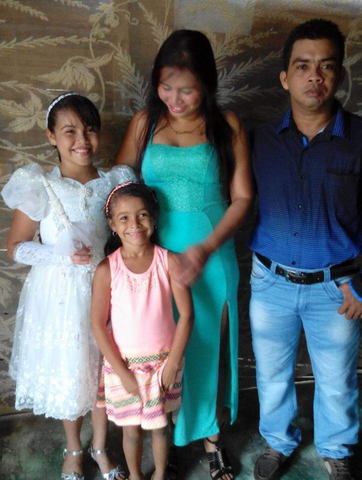 my sister's first communion