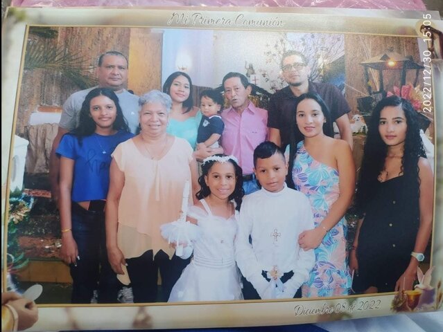 The first communion of my nephews