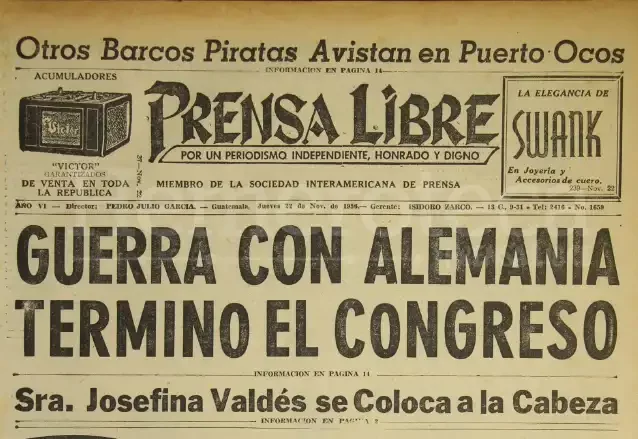 La segunda Guerra Mundial