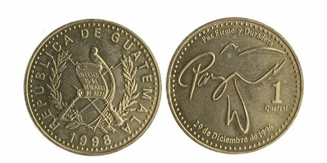 Creación del quetzal como moneda de Guatemala