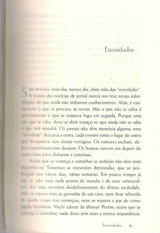 Capítulo: Eternidades