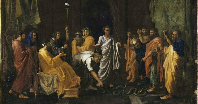 El líder hebreo Moisés