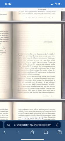 Capítulo Eternidades