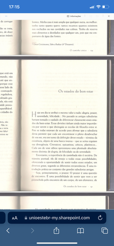 Capítulo os estados de bem-estar