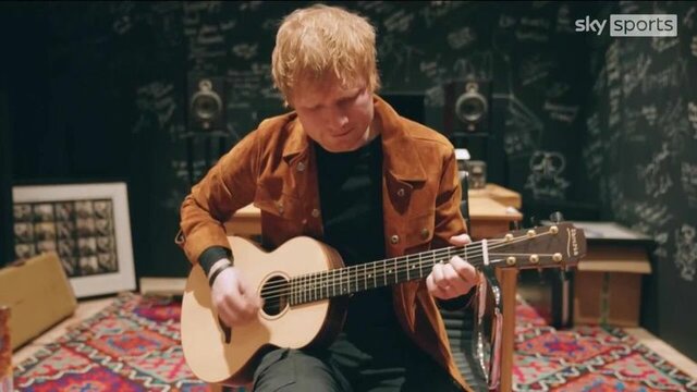 Ed Performs "Thinking Out Loud"