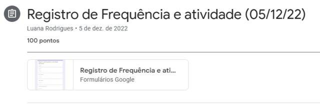 Registro de presença e atividade - AULA 6 - CANVA