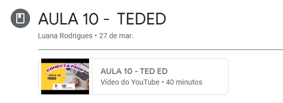 VIDEOAULA 10 - TEDED