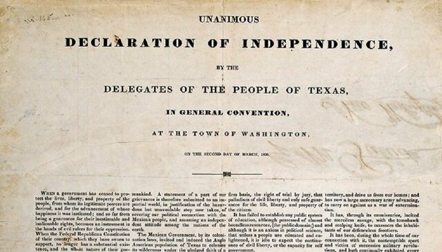 Texas Declaration of Independence