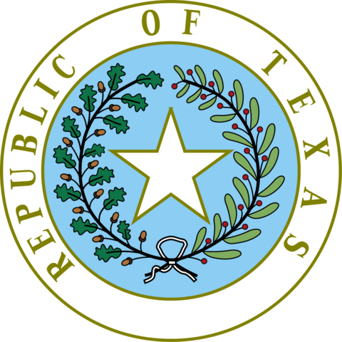 The U.S. recognizes the Republic of Texas