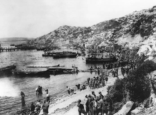 ANZACs in Gallipoli were killed