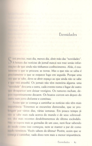 Capítulo: Eternidades