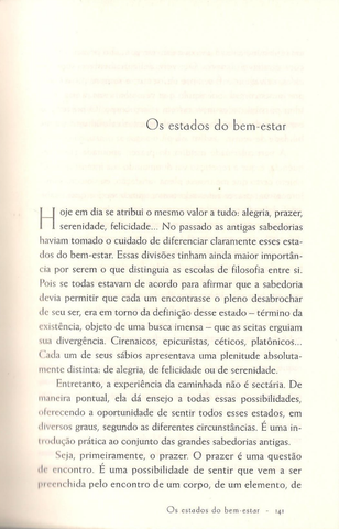 Capítulo: Os estados do bem-estar