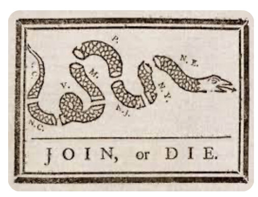 Join or die